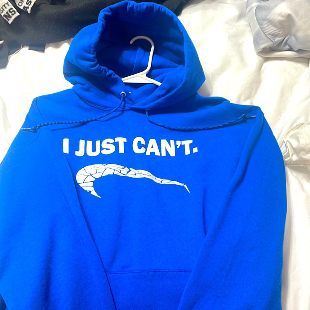 I Just Can’t Do It Nike hoodie